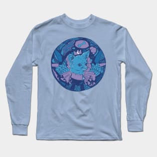 Mountain Blue Circle of the Chihuahua Long Sleeve T-Shirt